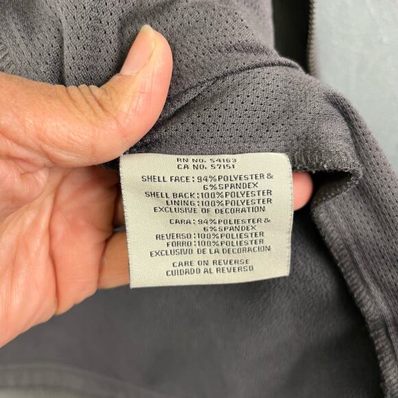 Levi's Performance Jacket Hooded Full Zip Men's Small Fleece Lined Outdoors Camp - Picture 8 of 11